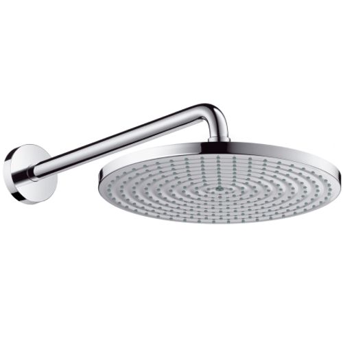 Hansgrohe-HG-Tellerkopfbrause-Raindance-Air-300mm-mit-Brausearm-chrom-27493000 gallery number 1